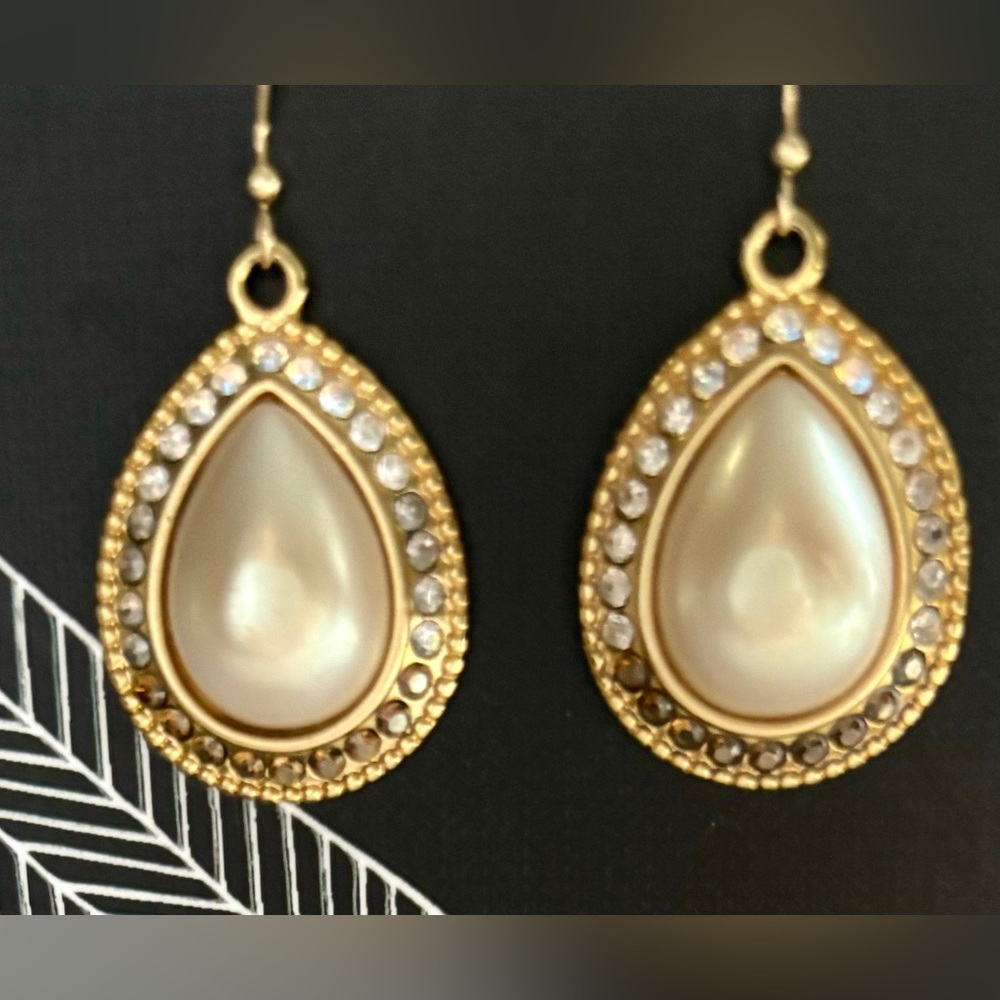 Dramatic Teardrop Earrings by Brighton Collectible